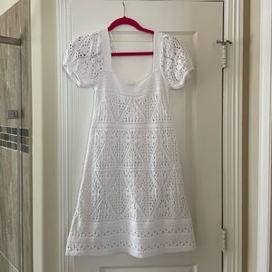 White Zara dress